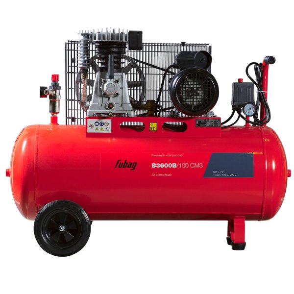 Ременной компрессор одноступенчатый FUBAG B3600B/100 CM3 Ременной компрессор одноступенчатый FUBAG B3600B/100 CM3 в Томске фото