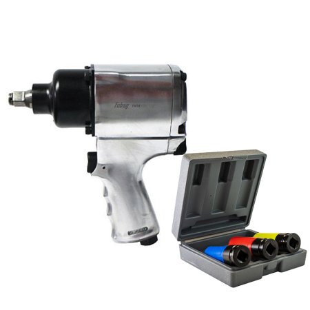FUBAG Пневмогайковерт IWM 680 1/2 дюйма + Набор торцевых ударных головок в ПОДАРОК FUBAG Пневмогайковерт IWM 680 1/2 дюйма + Набор торцевых ударных головок в ПОДАРОК