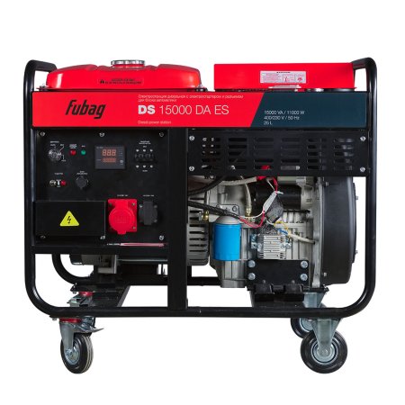 Дизельный генератор (трехфазный) FUBAG DS 15000 DA ES с электростартером и коннектором автоматики  Дизельный генератор (трехфазный) FUBAG DS 15000 DA ES с электростартером и коннектором автоматики в Томске фото