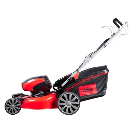 Газонокосилка аккумуляторная самоходная FUBAG FLA 4840 SMF с функцией вертикального хранения в комплекте с аккумулятором FA 4040 Li (4.0 Ah/40V) и зарядным устройством FCH 2040 Газонокосилка аккумуляторная самоходная FUBAG FLA 4840 SMF с функцией вертикального хранения в комплекте с аккумулятором FA 4040 Li (4.0 Ah/40V) и зарядным устройством FCH 2040 в Томске фото