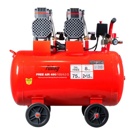 Компрессор безмасляный малошумный FUBAG Свободный Воздух (Free Air) 490/100/4.0 S в Томске фото
