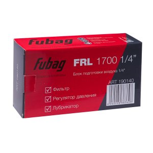 FUBAG Блок подготовки воздуха FRL 1700 1/4 дюйма FUBAG (Фубаг) FUBAG Блок подготовки воздуха FRL 1700 1/4 дюйма в Томске фото