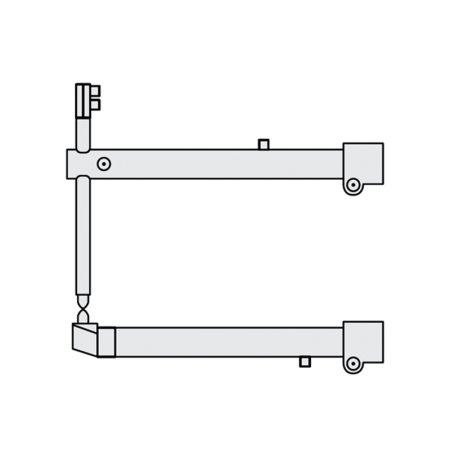 FUBAG Комплект плеч O 45 х 400мм прямые с уменьшенным электрододержателем для серии RV FUBAG Комплект плеч O 45 х 400мм прямые с уменьшенным электрододержателем для серии RV