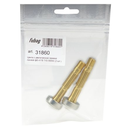 FUBAG Цанга c увеличенной газовой линзой ф6.4 FB TIG 550W (2 шт.) FUBAG Цанга c увеличенной газовой линзой ф6.4 FB TIG 550W (2 шт.) в Томске фото