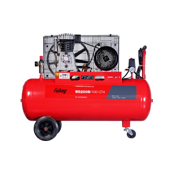 Ременной одноступенчатый компрессор FUBAG B5200B/100 CT4 (45681526) + Набор пневмоинструмента 43 предмета (120103) в ПОДАРОК Ременной одноступенчатый компрессор FUBAG B5200B/100 CT4 (45681526) + Набор пневмоинструмента 43 предмета (120103) в ПОДАРОК в Томске фото