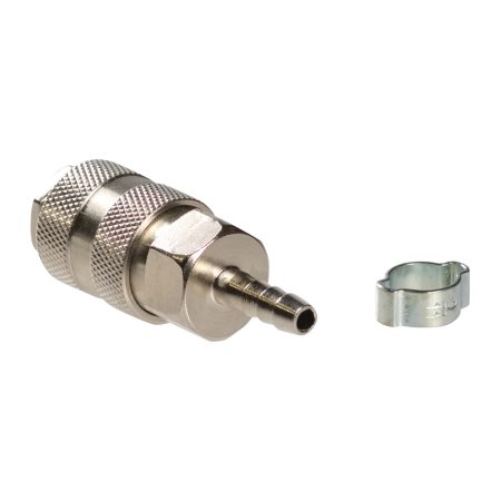 FUBAG Разъемное соединение рапид (муфта), елочка 6мм с обжимным кольцом 6х11мм, блистер 1 шт FUBAG (Фубаг) FUBAG Разъемное соединение рапид (муфта), елочка 6мм с обжимным кольцом 6х11мм, блистер 1 шт в Томске фото