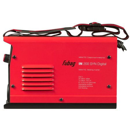 FUBAG Сварочный инвертор IN 200 SYN Digital + Маска сварщика Хамелеон IR 11N S + Сварочные краги на подкладке красные FWGN 10R в ПОДАРОК FUBAG Сварочный инвертор IN 200 SYN Digital + Маска сварщика Хамелеон IR 11N S + Сварочные краги на подкладке красные FWGN 10R в ПОДАРОК в Томске фото