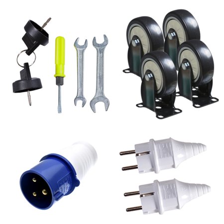 Дизельный генератор FUBAG DS 6500 AC ES с электростартером и коннектором автоматики (кожух) Дизельный генератор FUBAG DS 6500 AC ES с электростартером и коннектором автоматики (кожух) в Томске фото