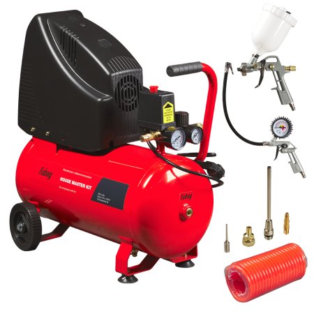 Компрессорный набор FUBAG House Master Kit безмасляный компрессор + 5 предметов Компрессорный набор FUBAG House Master Kit безмасляный компрессор + 5 предметов