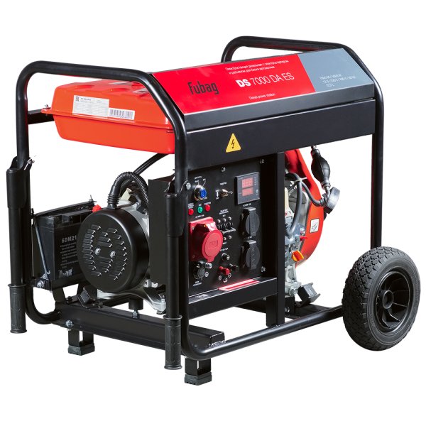 FUBAG Дизельный генератор (3-фазный) с электростартером и коннектором автоматики DS 7000 DA ES + Блок автоматики Startmaster DS 25000 D (400V) в ПОДАРОК FUBAG Дизельный генератор (3-фазный) с электростартером и коннектором автоматики DS 7000 DA ES + Блок автоматики Startmaster DS 25000 D (400V) в ПОДАРОК в Томске фото