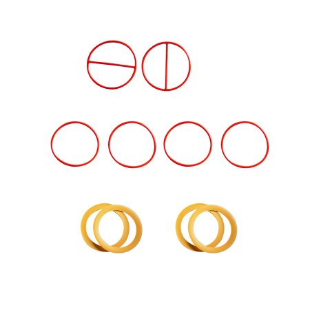 Сервисный набор FUBAG OLSR400 расходных материалов для обслуживания поршневой группы безмасляных компрессоров для арт. 646073 Сервисный набор FUBAG OLSR400 расходных материалов для обслуживания поршневой группы безмасляных компрессоров для арт. 646073