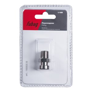 FUBAG Переходник M1/4 дюйма байонет штуцер, блистер 1 шт. FUBAG (Фубаг) FUBAG Переходник M1/4 дюйма байонет штуцер, блистер 1 шт. в Томске фото