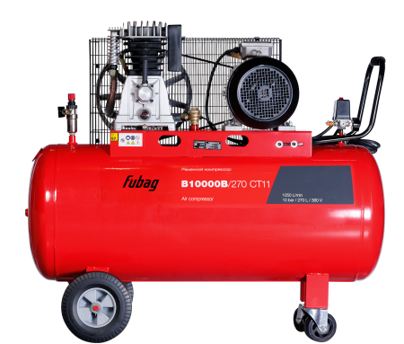 Ременной одноступенчатый компрессор FUBAG B10000B/270 CT11 + Набор пневмоинструмента 34 предмета (в кейсе) + Набор пневмоинструмента Basic S1000 3 предмета в ПОДАРОК! Ременной одноступенчатый компрессор FUBAG B10000B/270 CT11 + Набор пневмоинструмента 34 предмета (в кейсе) + Набор пневмоинструмента Basic S1000 3 предмета в ПОДАРОК! в Томске фото