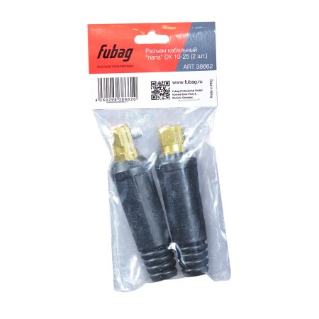 Разъем кабельный FUBAG - папа DX 10-25 (2 шт.) Разъем кабельный FUBAG - папа DX 10-25 (2 шт.) в Томске фото