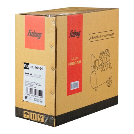 Компрессор безмасляный малошумный FUBAG Свободный Воздух (Free Air) 170/24/1.5 S в Томске фото