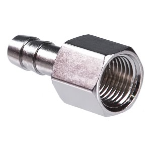 FUBAG Переходник 1/4 дюйма F на елочку 8мм с обжимным кольцом 11Х13мм FUBAG (Фубаг) FUBAG Переходник 1/4 дюйма F на елочку 8мм с обжимным кольцом 11Х13мм в Томске фото