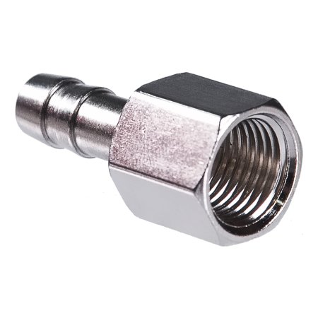 FUBAG Переходник 1/4 дюйма F на елочку 8мм с обжимным кольцом 11Х13мм FUBAG (Фубаг) FUBAG Переходник 1/4 дюйма F на елочку 8мм с обжимным кольцом 11Х13мм в Томске фото