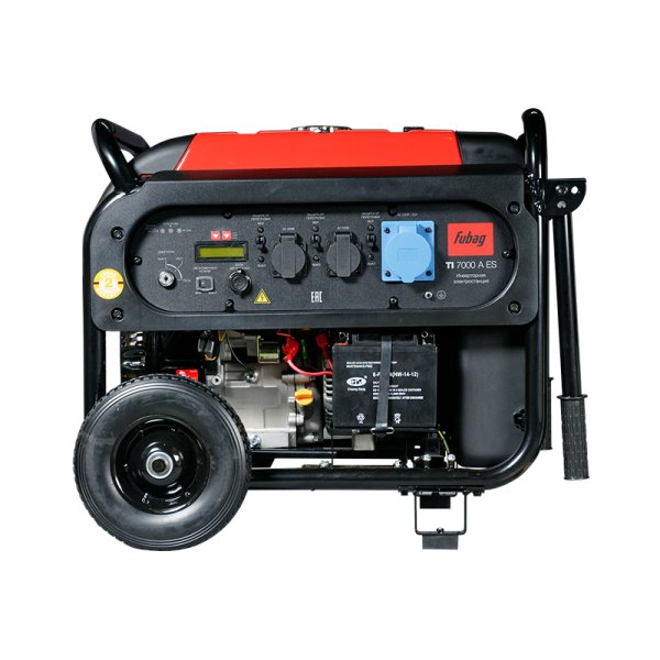 FUBAG Инверторный цифровой генератор с электростартером и коннектором автоматики TI 7000 A ES + Блок автоматики Startmaster BS 11500 (230V)  однофазный в ПОДАРОК. FUBAG Инверторный цифровой генератор с электростартером и коннектором автоматики TI 7000 A ES + Блок автоматики Startmaster BS 11500 (230V)  однофазный в ПОДАРОК. купить в Томске