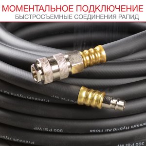 FUBAG Шланг с фитингами рапид маслостойкая термопластичная резина 15бар 8x13мм  5м FUBAG (Фубаг) FUBAG Шланг с фитингами рапид маслостойкая термопластичная резина 15бар 8x13мм  5м в Томске фото