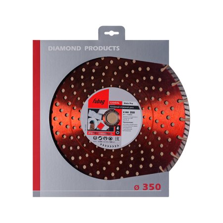 Алмазный отрезной диск FUBAG Stein Pro D350 мм/ 30-25.4 мм по камню Алмазный отрезной диск FUBAG Stein Pro D350 мм/ 30-25.4 мм по камню