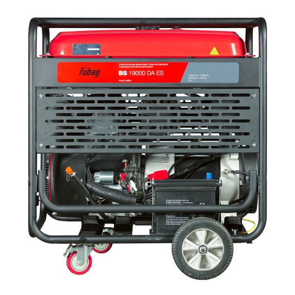 Бензиновый генератор FUBAG BS 19000 DA ES (трехфазный) с электростартером и коннектором автоматики Бензиновый генератор FUBAG BS 19000 DA ES (трехфазный) с электростартером и коннектором автоматики в Томске фото
